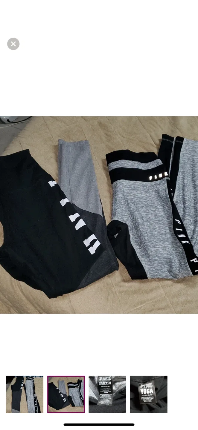 PINK Victoria's Secret Yoga Leggings - Size S image indicator(2)