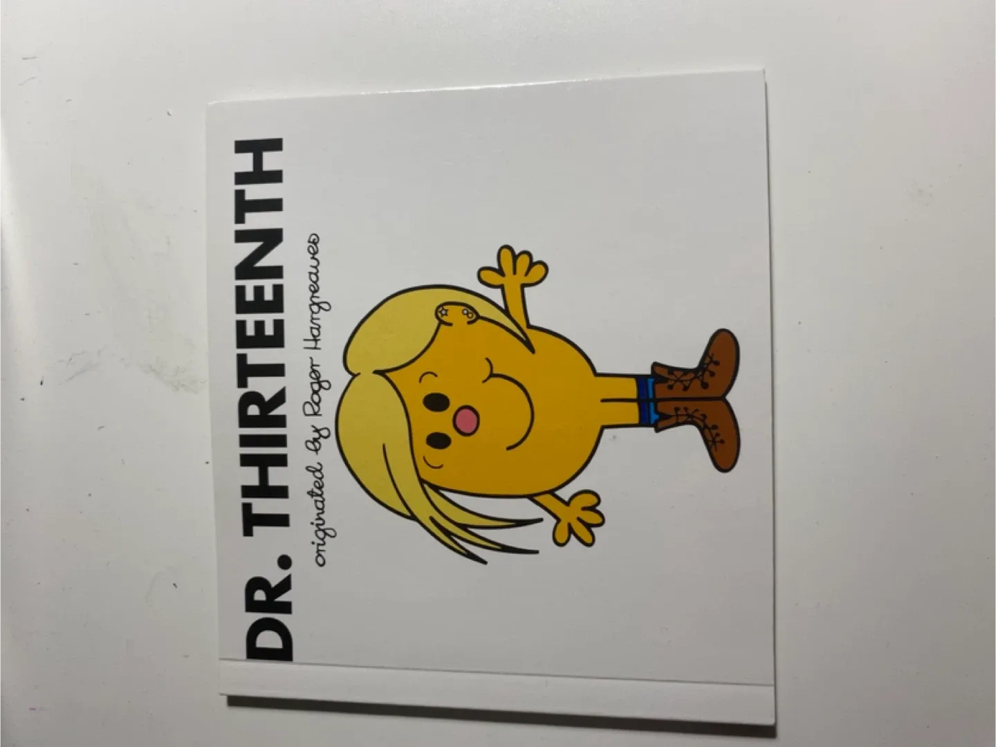 New Dr. Thirteenth - Doctor Who Book Mr Men Series thumbnail