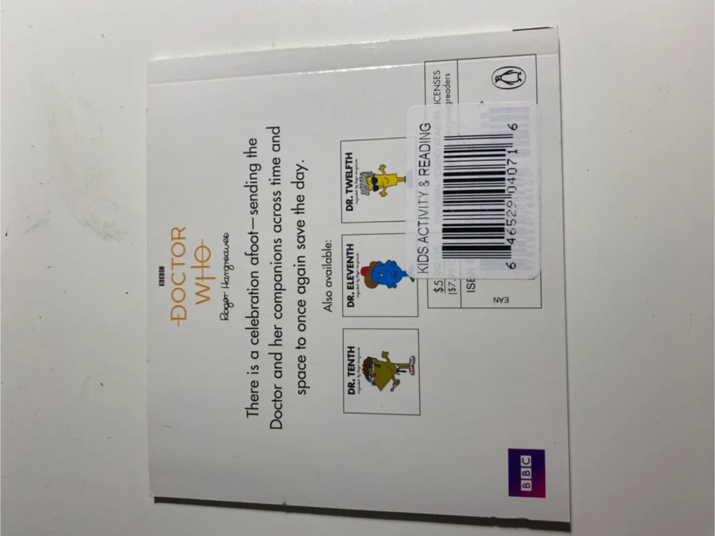 New Dr. Thirteenth - Doctor Who Book Mr Men Series image indicator(2)