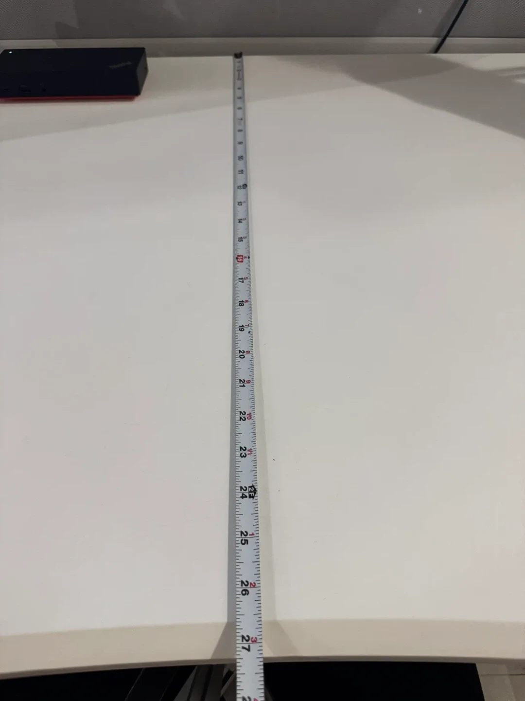 MOVING OUT SALE! White Standing Desk - 55" x 30" image indicator(5)