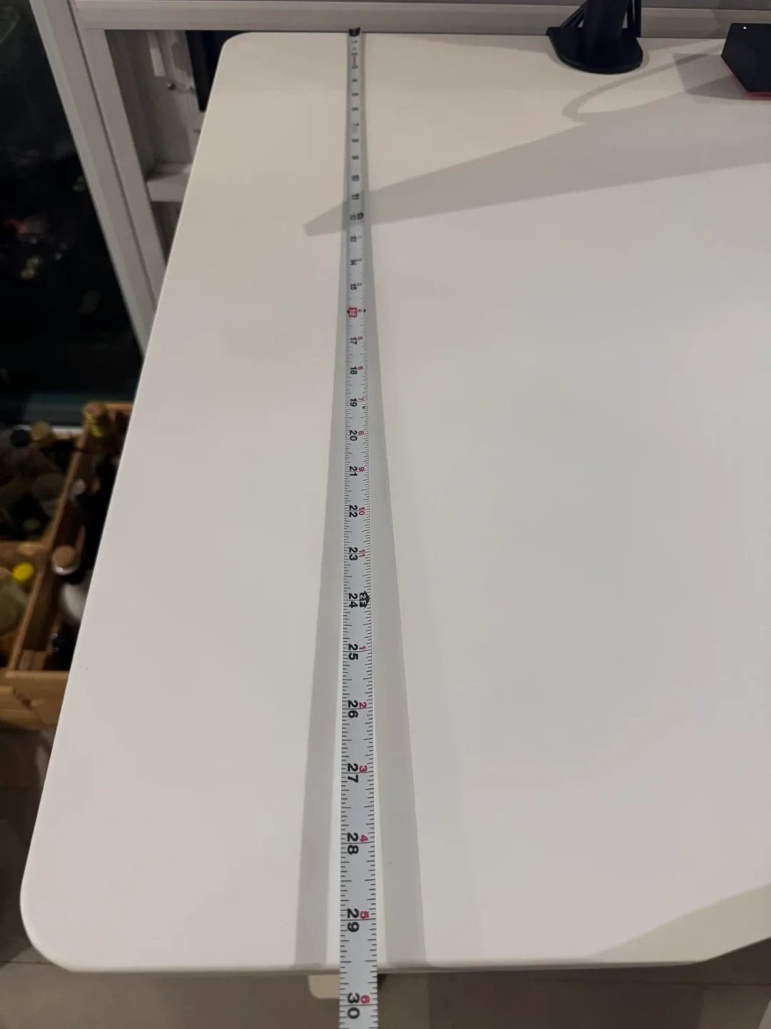 MOVING OUT SALE! White Standing Desk - 55" x 30" image indicator(3)