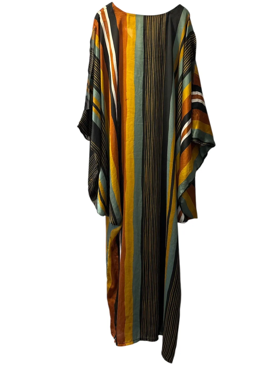 Striped Kaftan Dress - One Size image indicator(2)