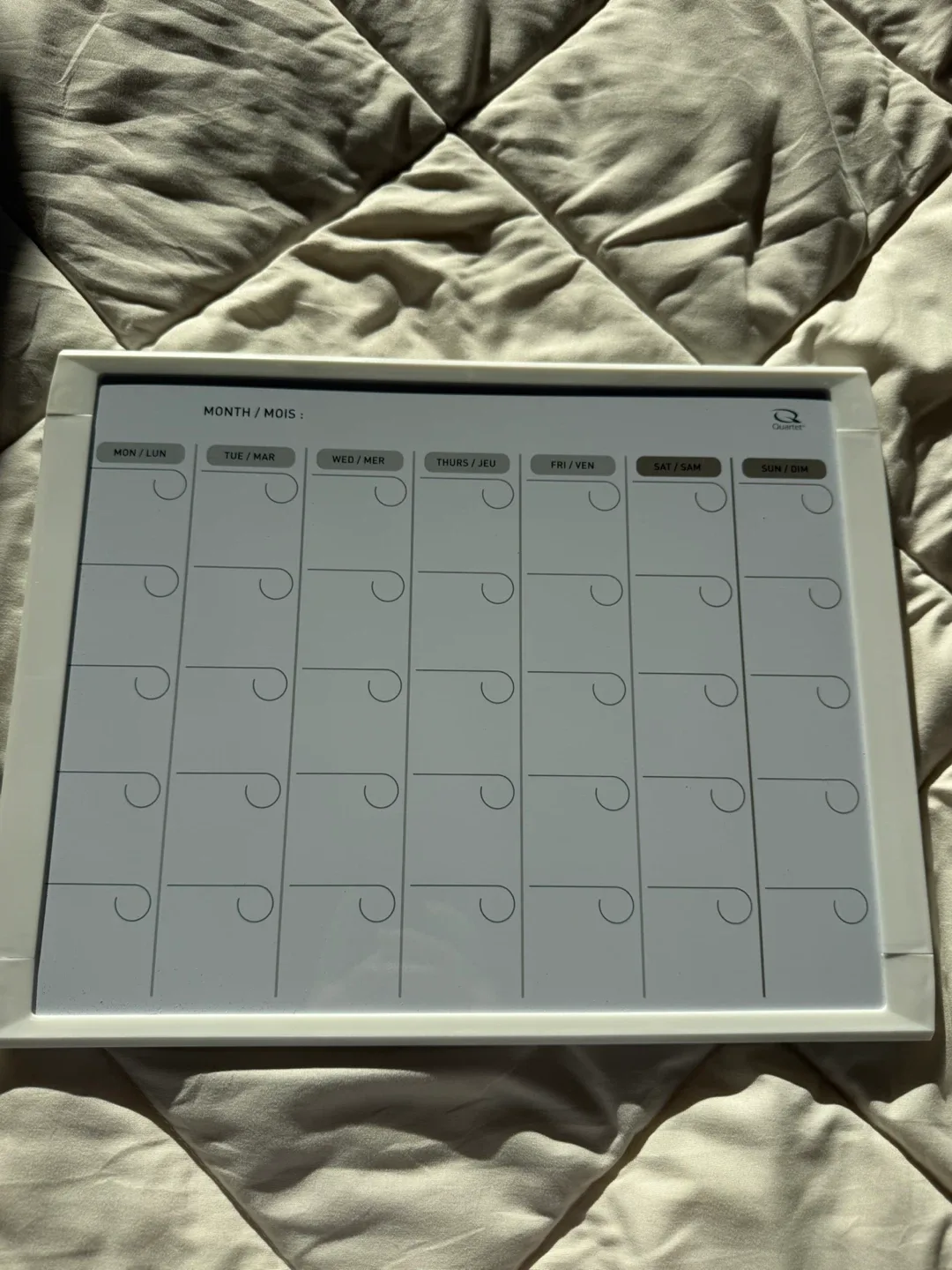 Dry-Erase Monthly Calendar Board thumbnail