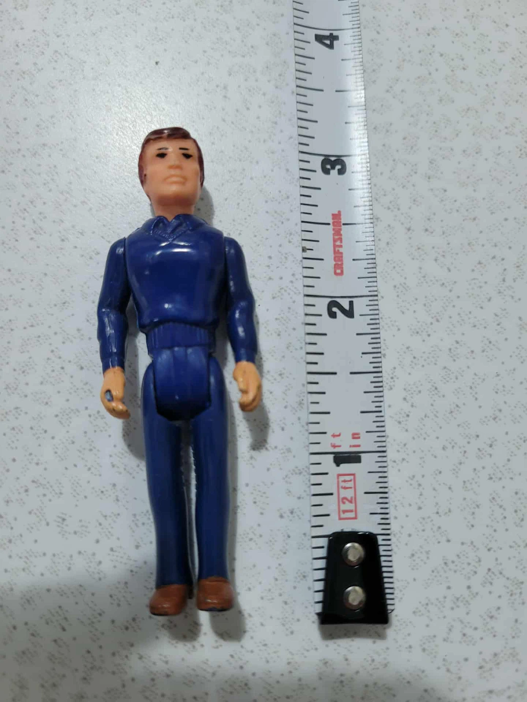 Vintage Blue Action Figure - 3.5 inches