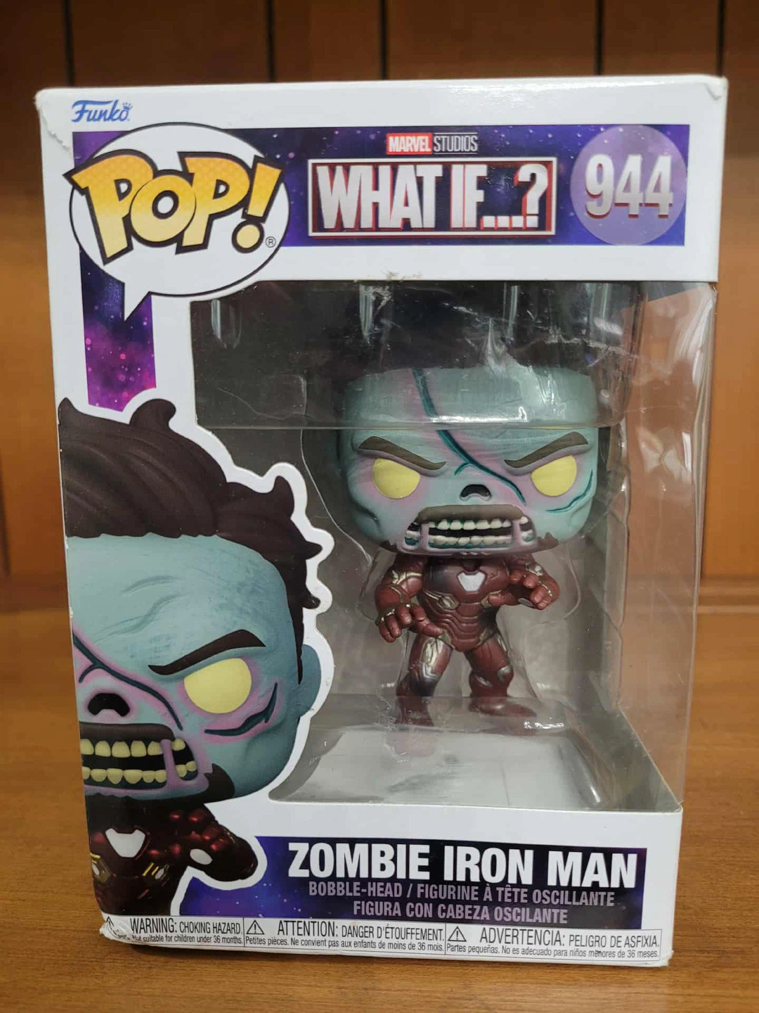 Funko Pop! Marvel What If...? Zombie Iron Man #944