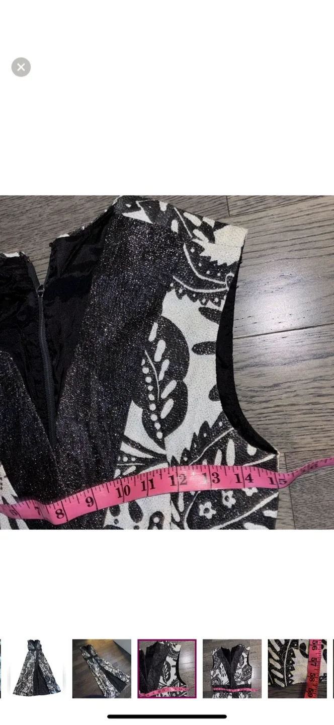 Nu-Mode Toronto vintage maxi dress image indicator(4)