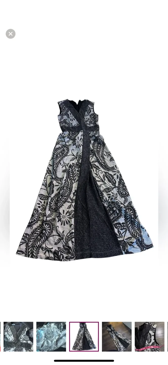 Nu-Mode Toronto vintage maxi dress image indicator(6)