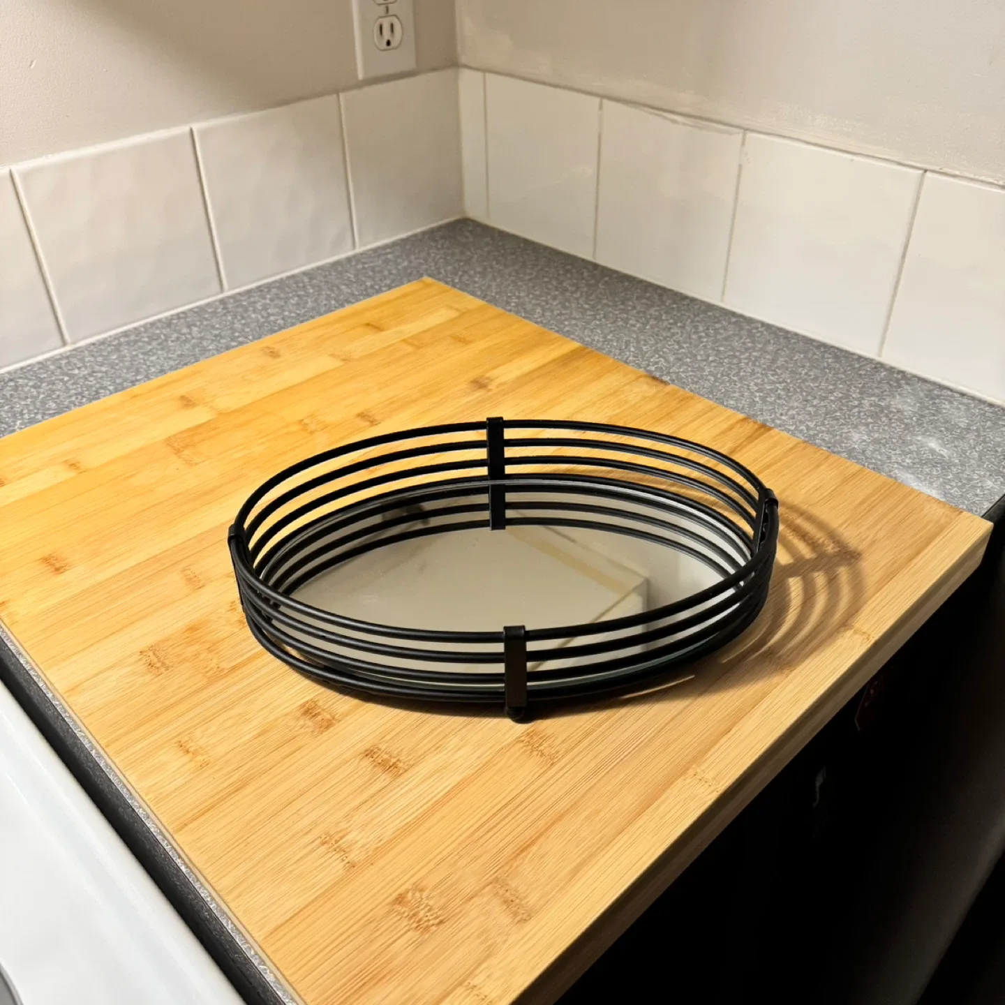 Glass (mirror) Tray image indicator(3)