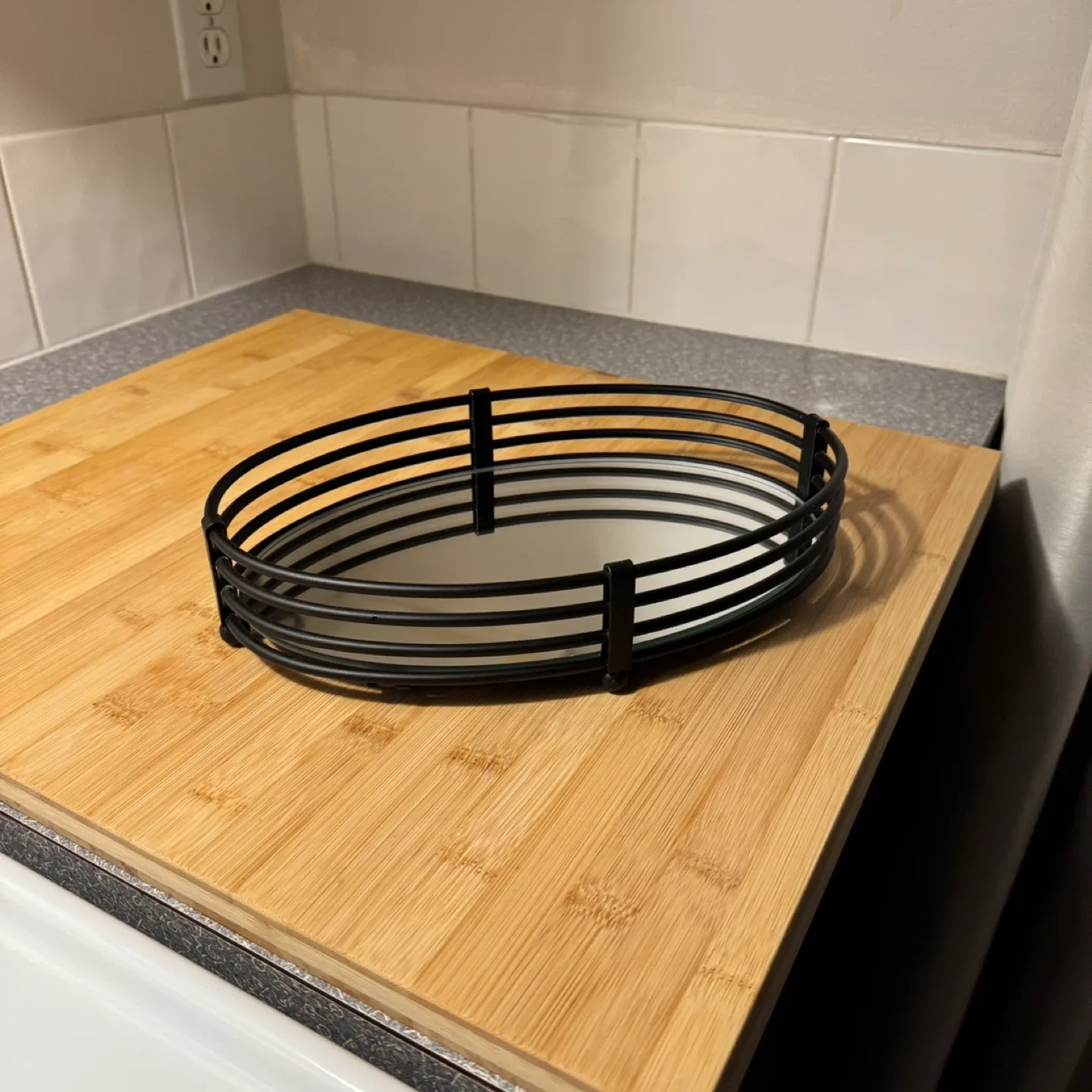 Glass (mirror) Tray image indicator(2)