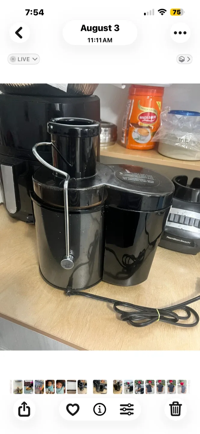 Hamilton Beach Juicer - Black