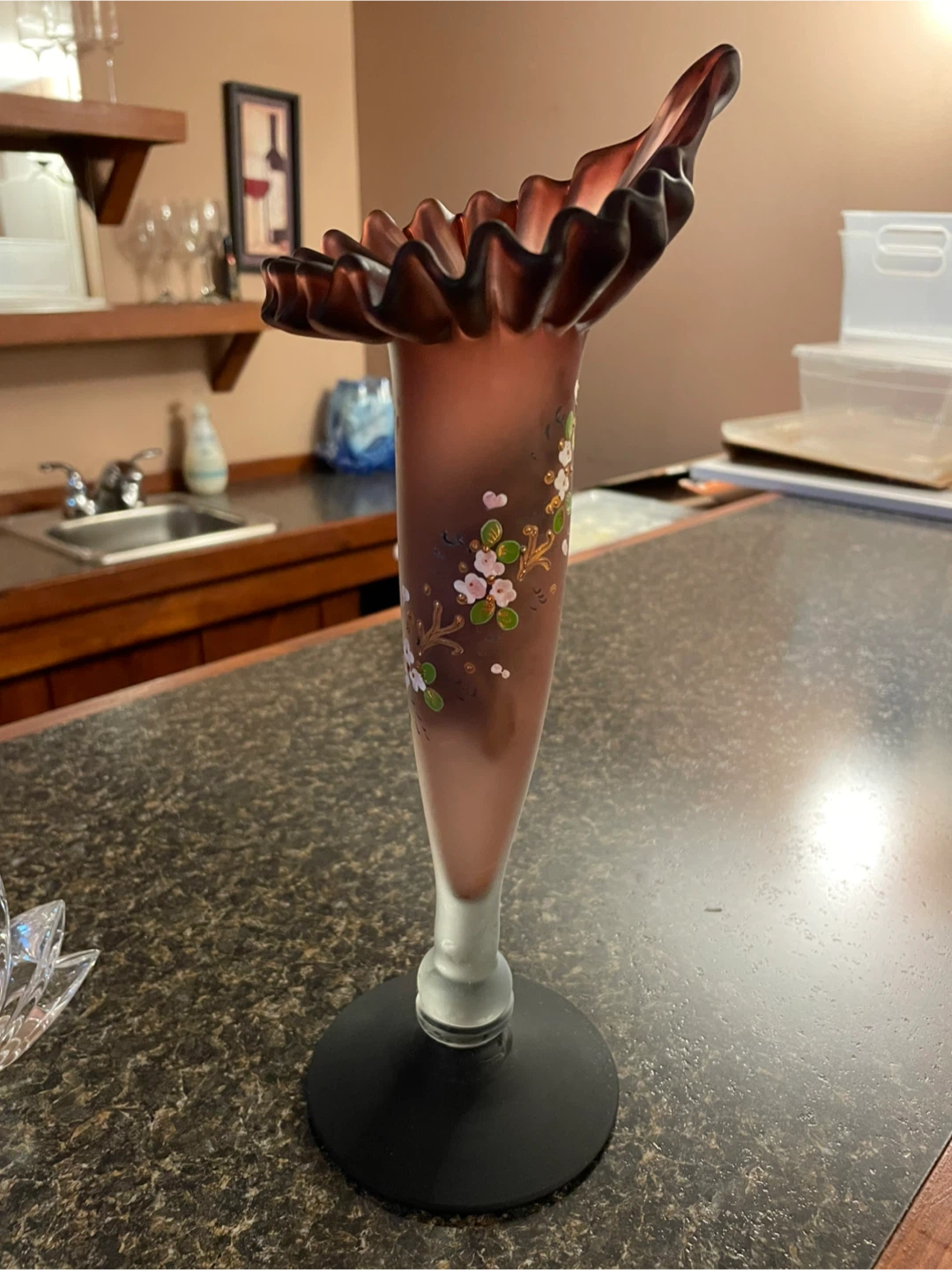 Vases, Crystal Candleholder, and Flower Vase - photo 2