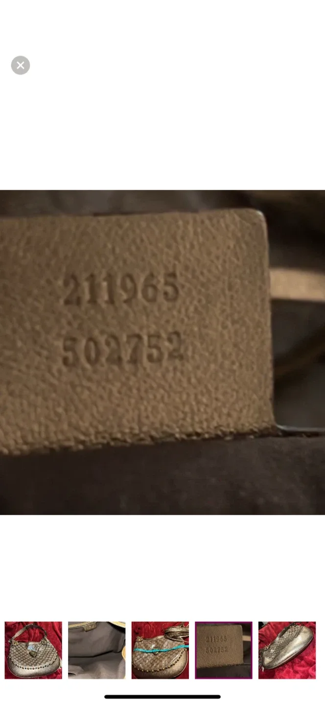 Gucci babushka vintage Shoulder Bag image indicator(3)