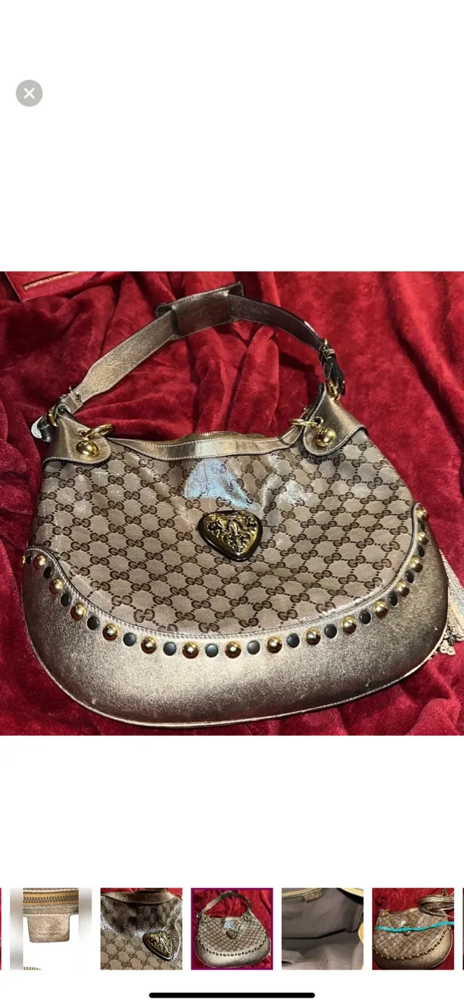 Gucci babushka vintage Shoulder Bag image indicator(2)