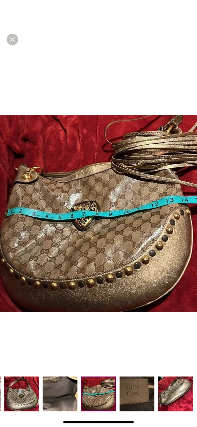 Gucci babushka vintage Shoulder Bag image indicator(5)