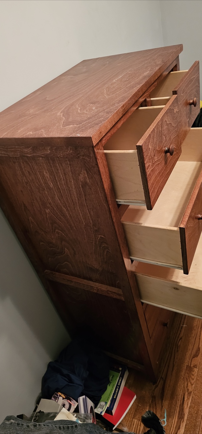 Wooden 6-Drawer Dresser - photo 5