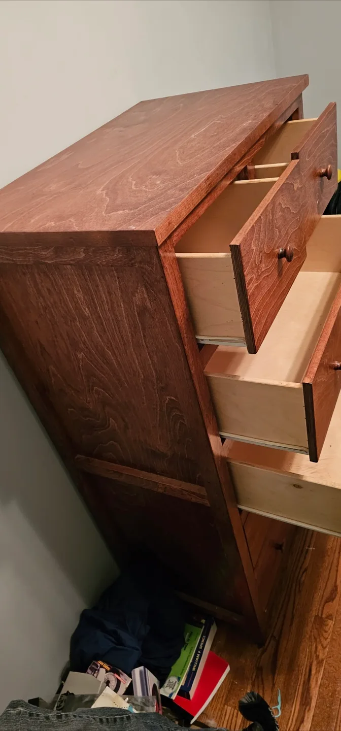 Wooden 6-Drawer Dresser image indicator(5)