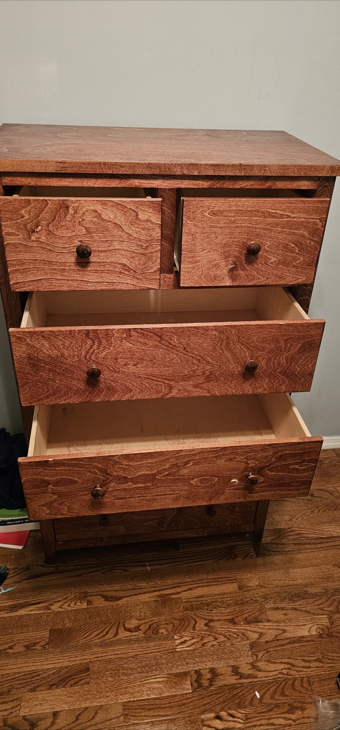 Wooden 6-Drawer Dresser - photo 3