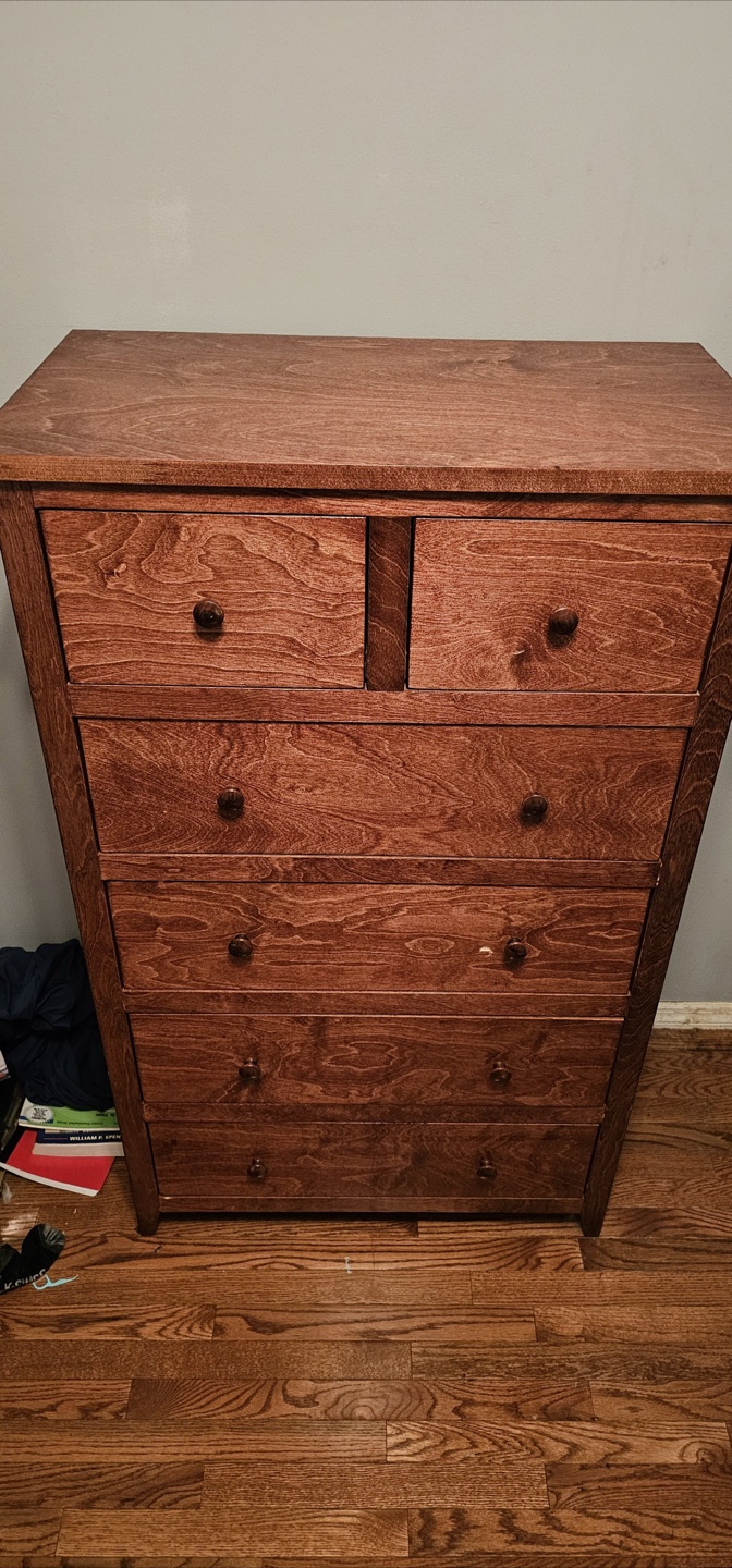 Wooden 6-Drawer Dresser - photo 2