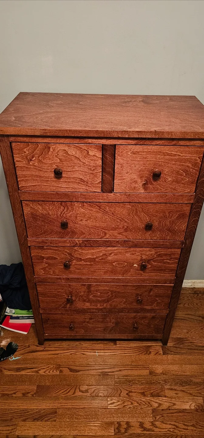Wooden 6-Drawer Dresser image indicator(2)