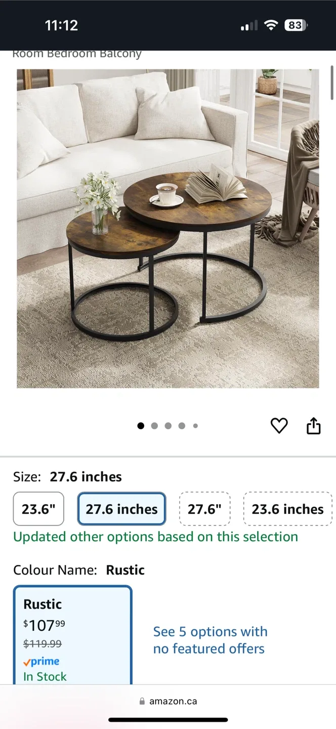 Coffee Tables image indicator(3)