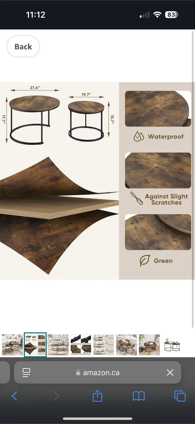 Coffee Tables image indicator(5)