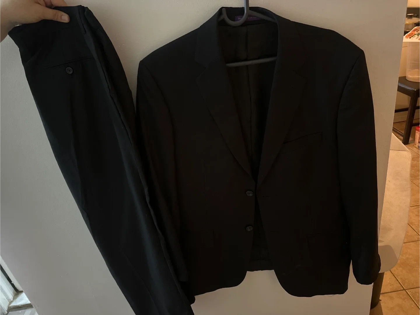 Men's Black Suit - Jacket and Pants thumbnail