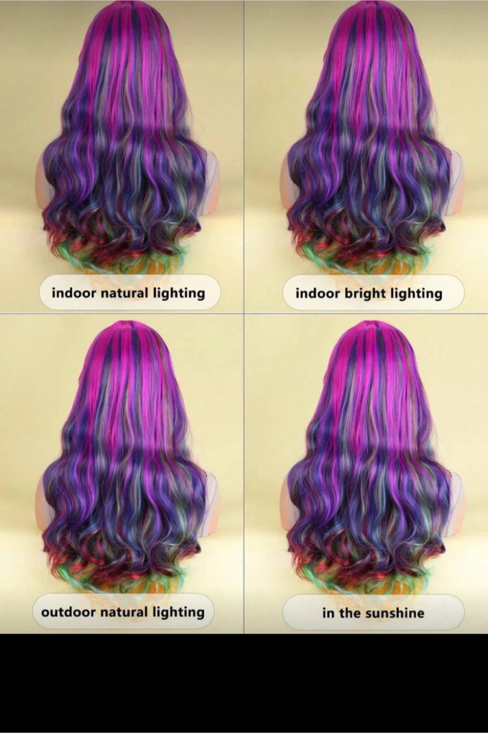 Rainbow Wig - photo 4