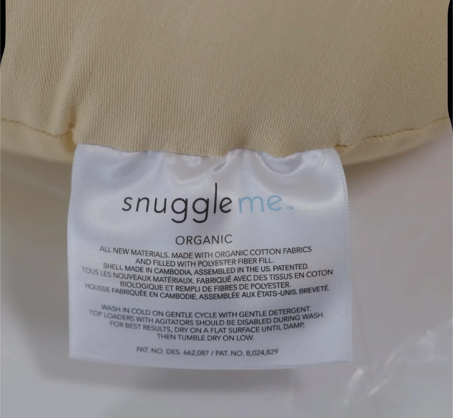 Snuggle Me Organic Infant Lounger image indicator(2)