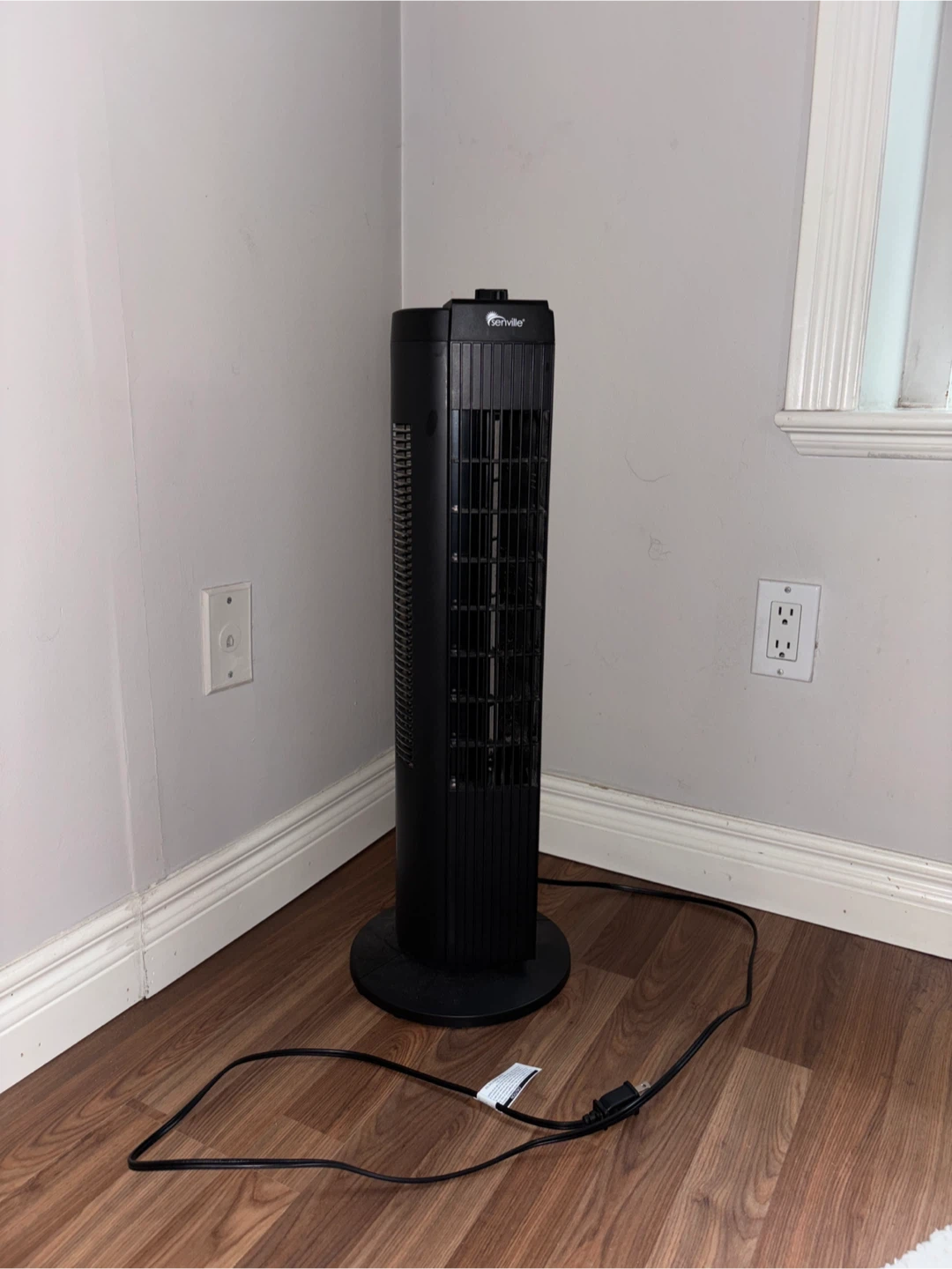 Seville Tower Fan - Black