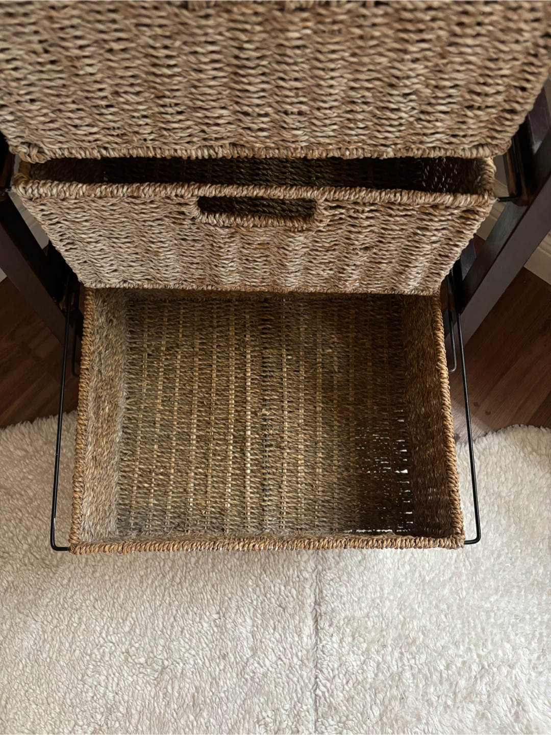 Wicker Basket Storage Tower - photo 3