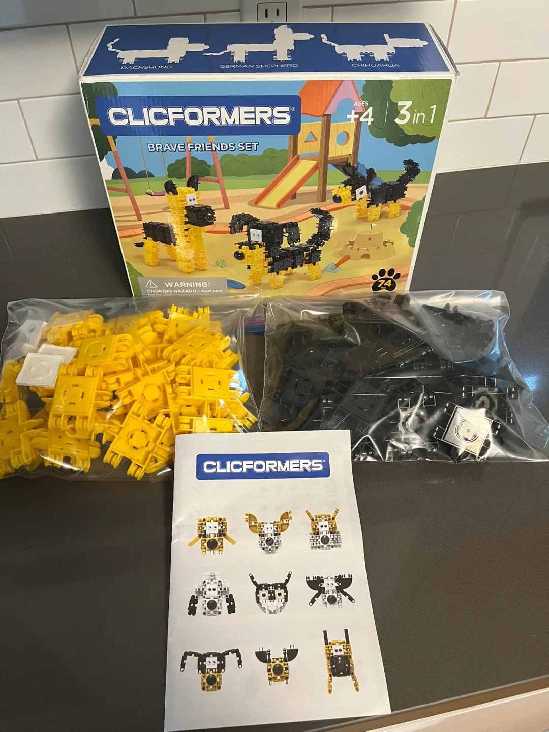 Clicformers Brave Friends Set 3 in 1 image indicator(3)