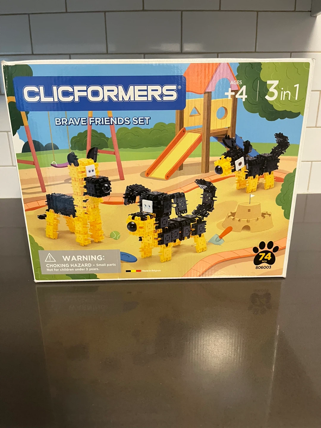 Clicformers Brave Friends Set 3 in 1