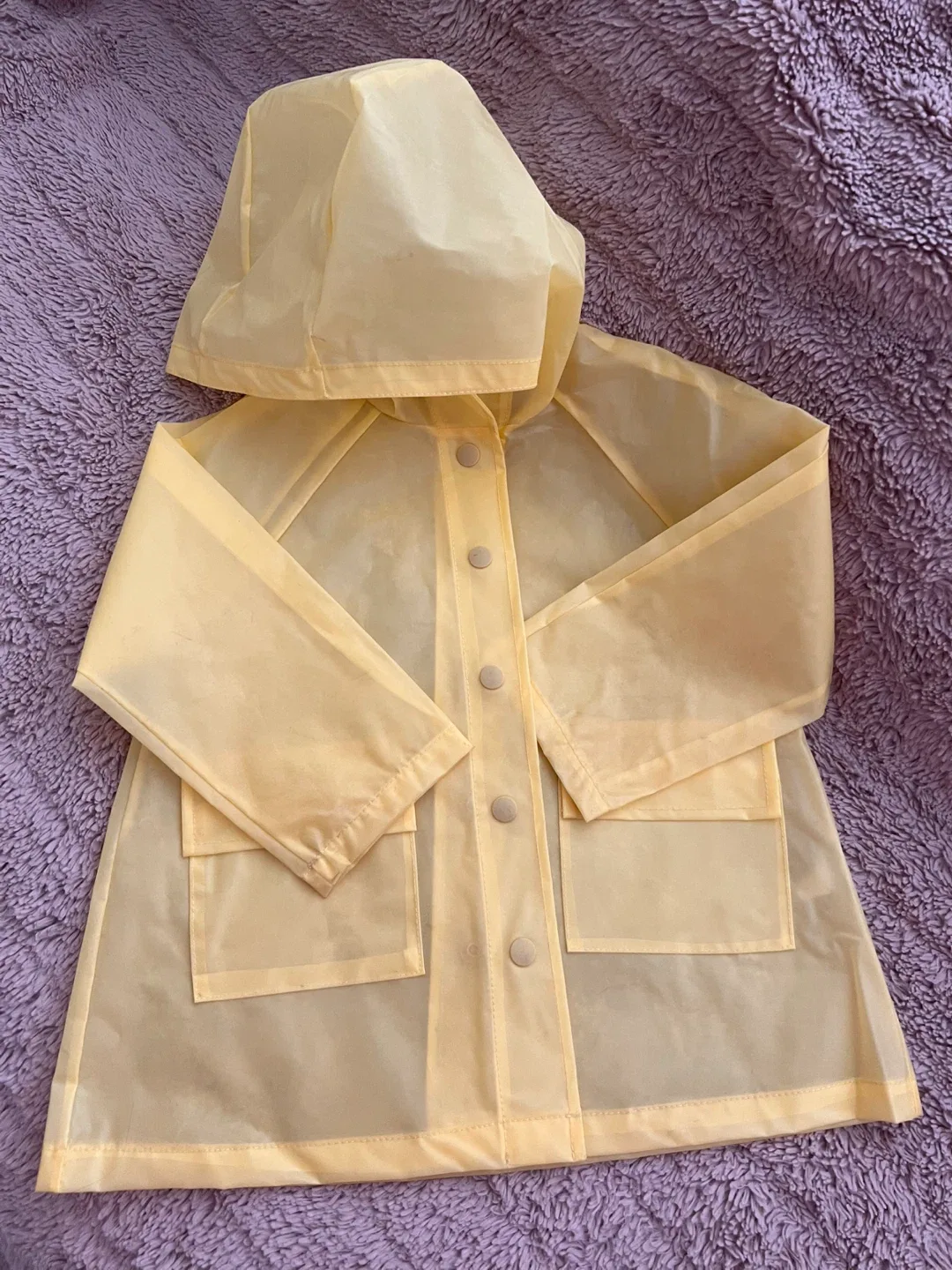 Toddler Yellow Raincoat - Size 24M