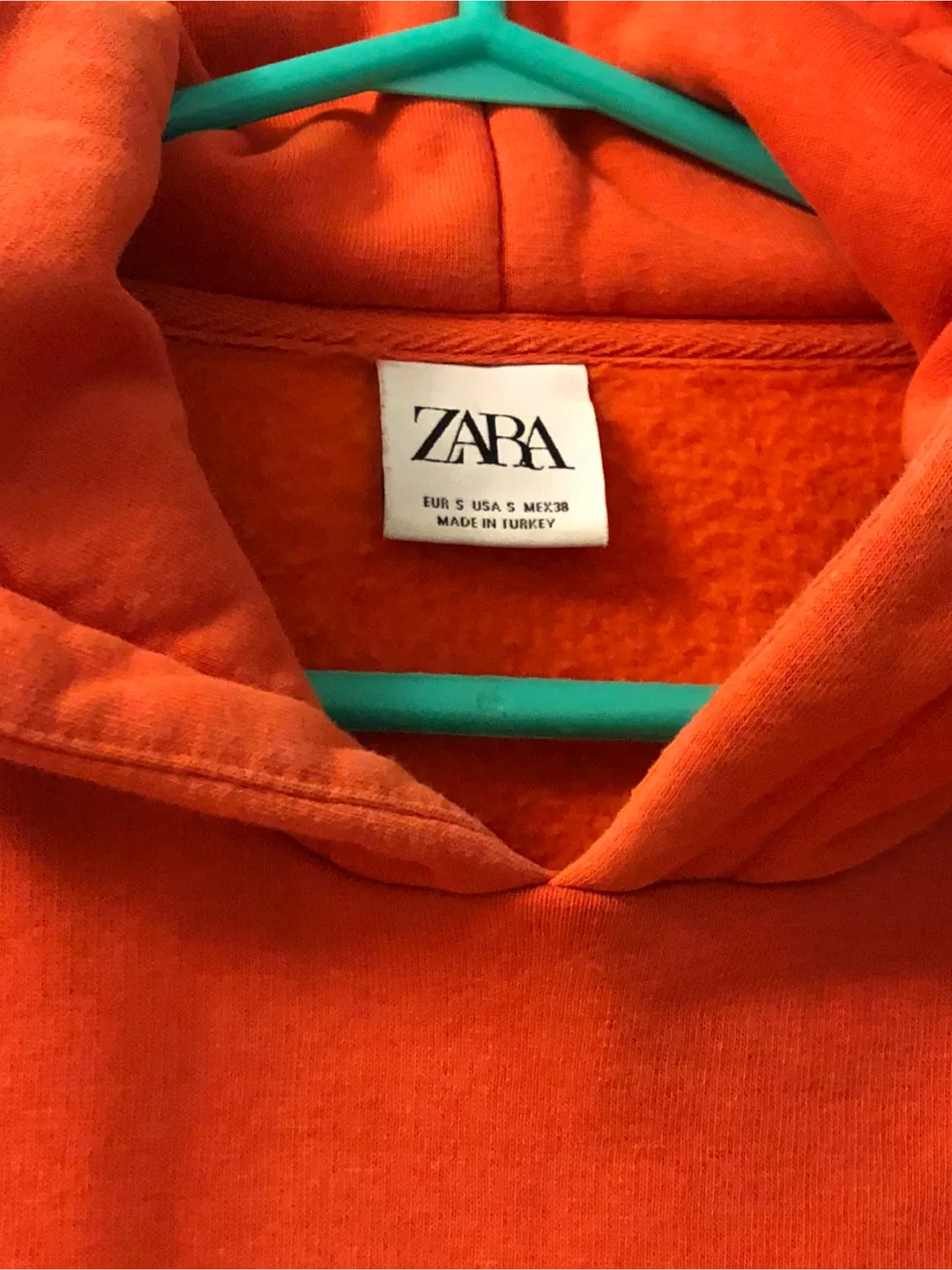 🥕🎃Zara Orange Hoodie, fits to S - M image indicator(2)