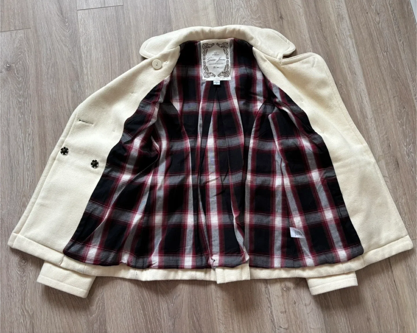 Guess Jeans Wool Coat/Jacket - Size XS image indicator(5)