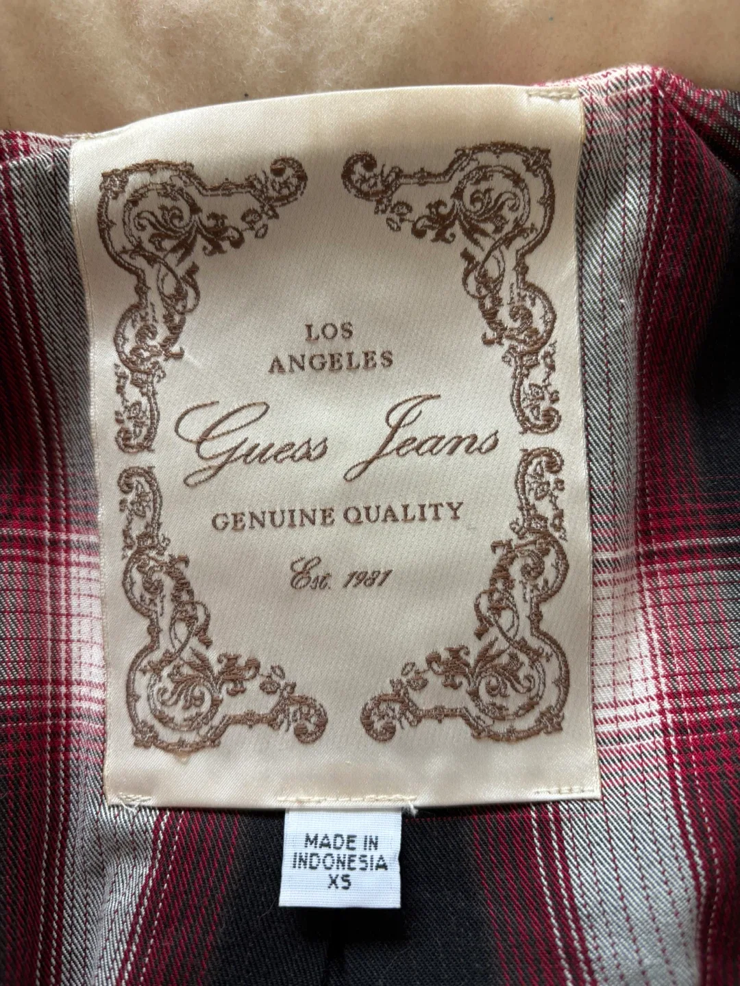 Guess Jeans Wool Coat/Jacket - Size XS image indicator(8)