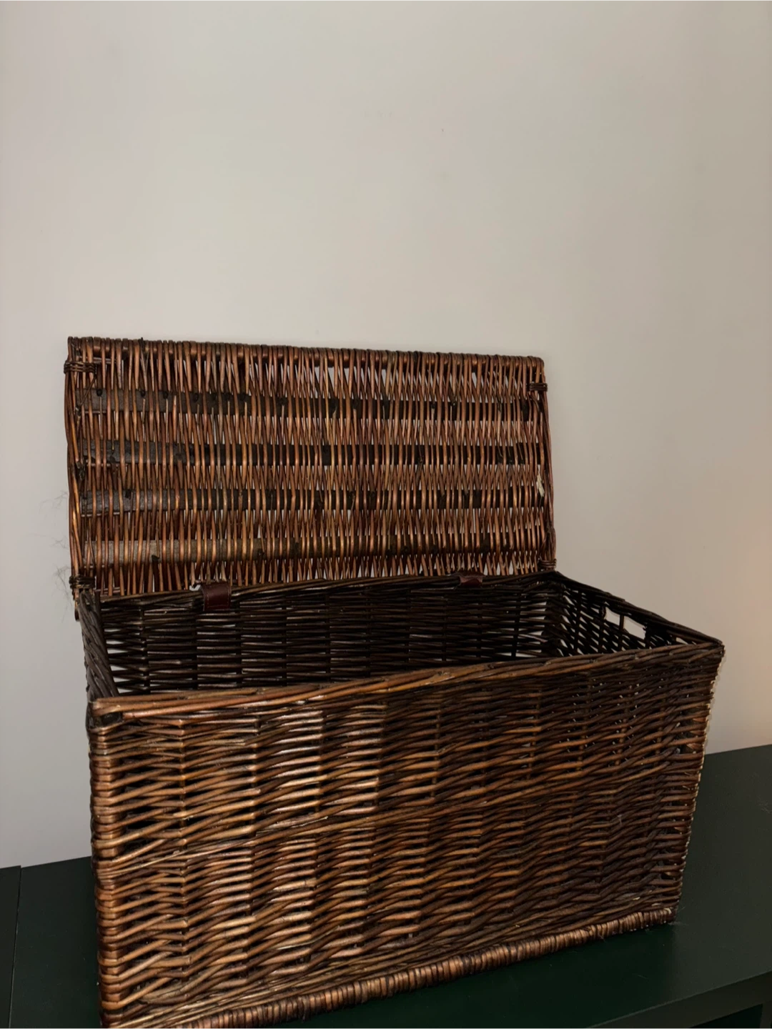 Wicker Storage Trunk
