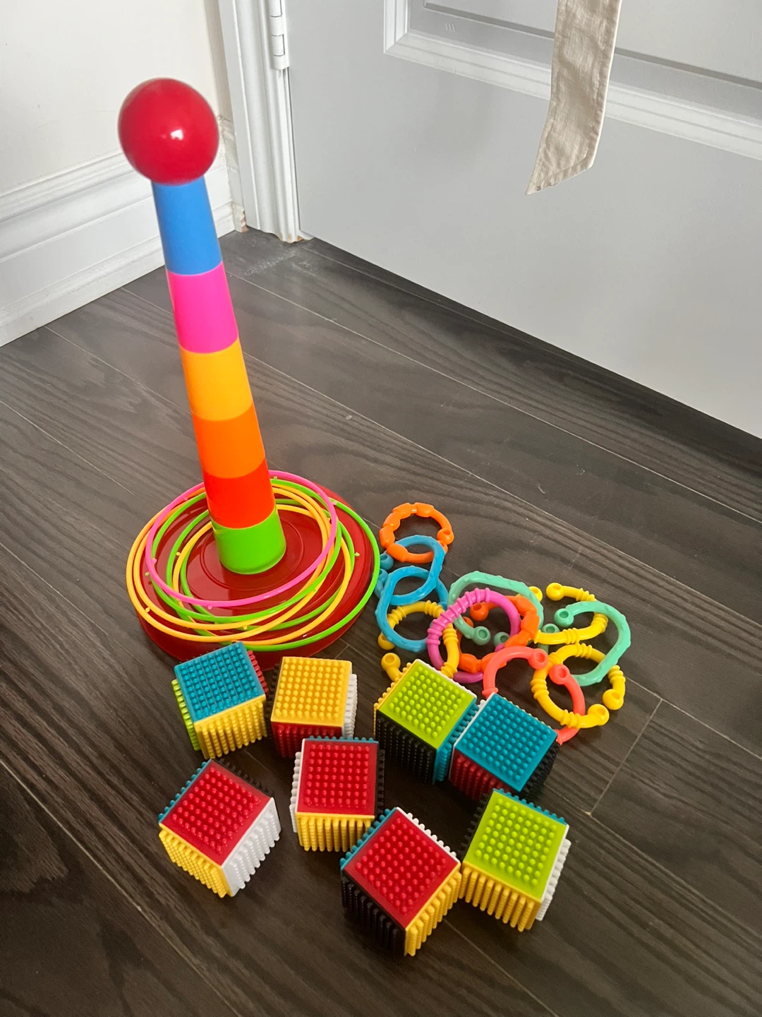 Baby Toys: Blocks, Rings, Stacker