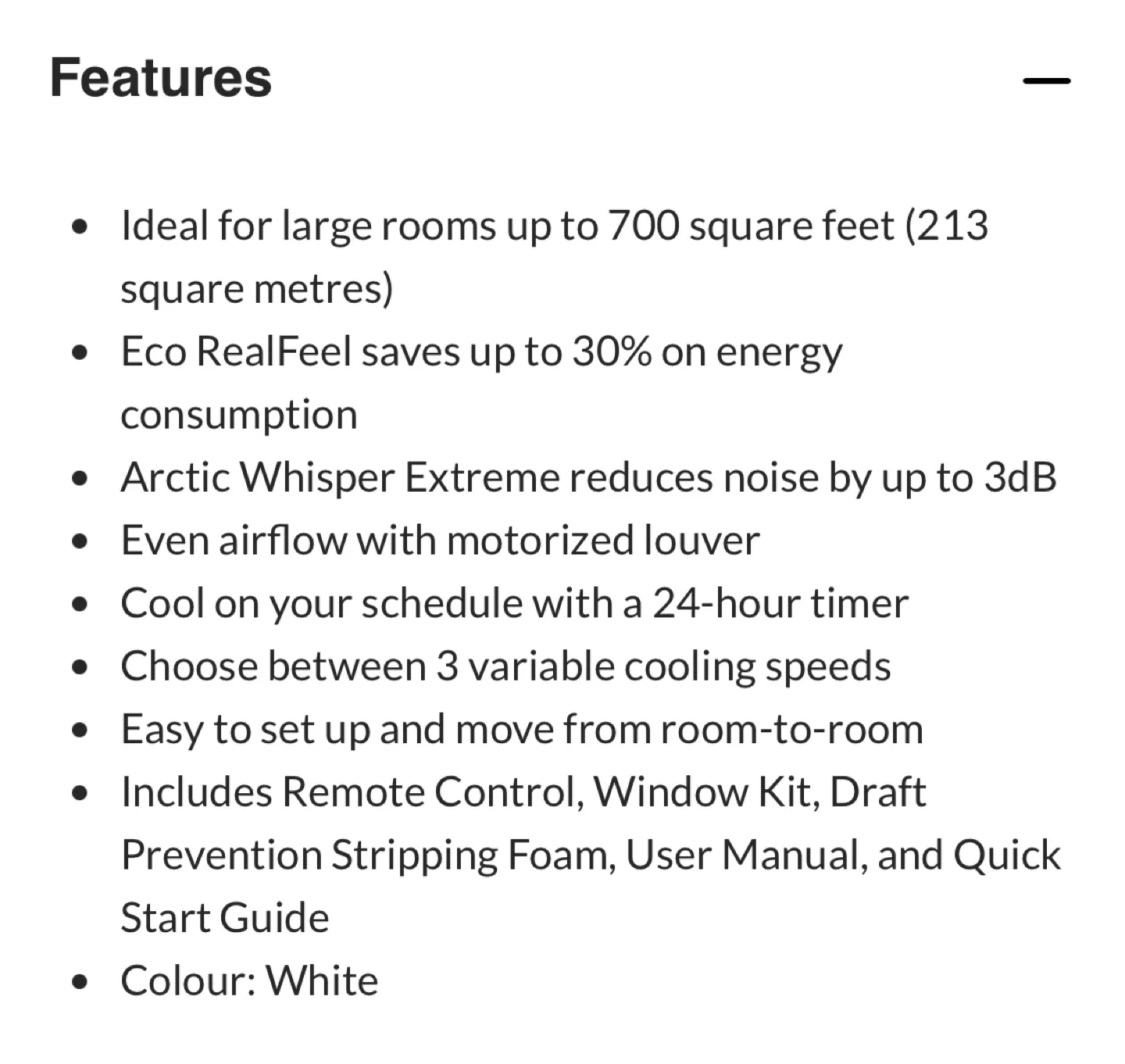 New DeLonghi Pinguino 3-in-1 Portable Air Conditioner image indicator(6)