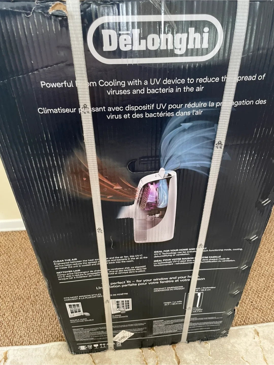 New DeLonghi Pinguino 3-in-1 Portable Air Conditioner image indicator(2)