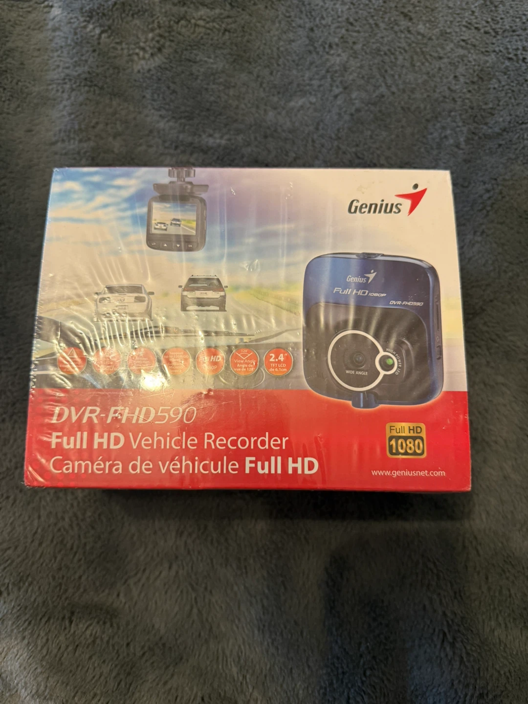 New Genius DVR-FHD590 Full HD Vehicle Recorder