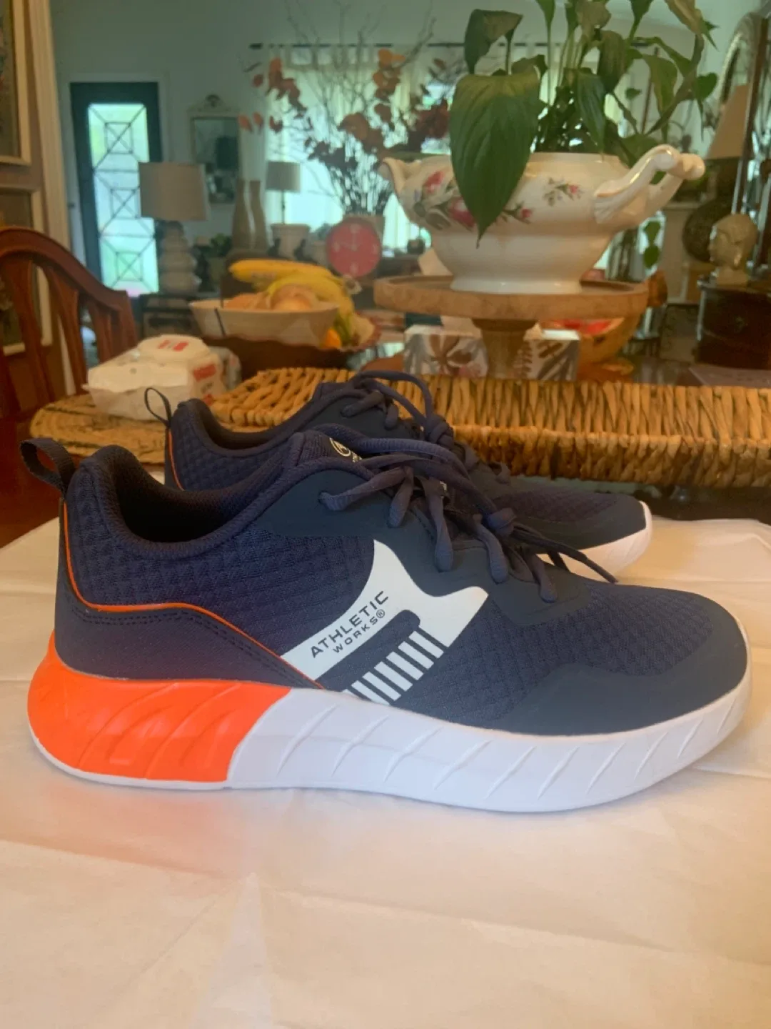 Men’s Athletic Works Memory Foam Running Shoes thumbnail