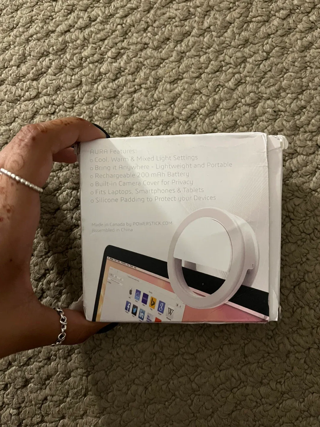 Aura Portable Ring Light - New in Box! image indicator(2)