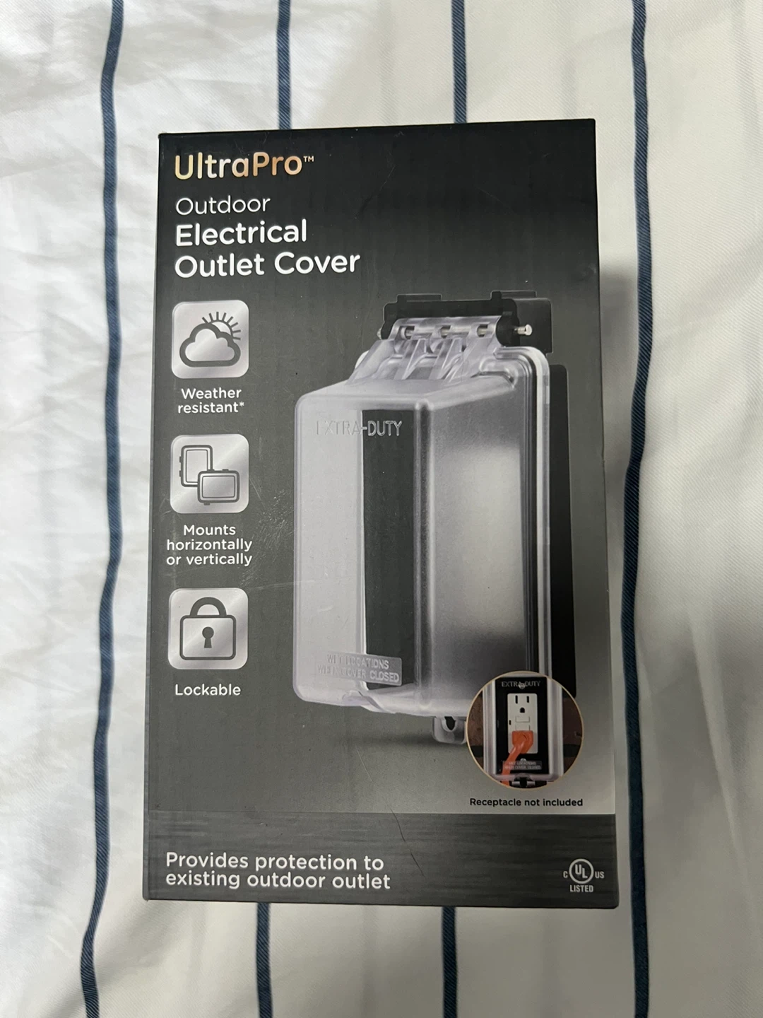 UltraPro Outdoor Electrical Outlet Cover - New in Box!