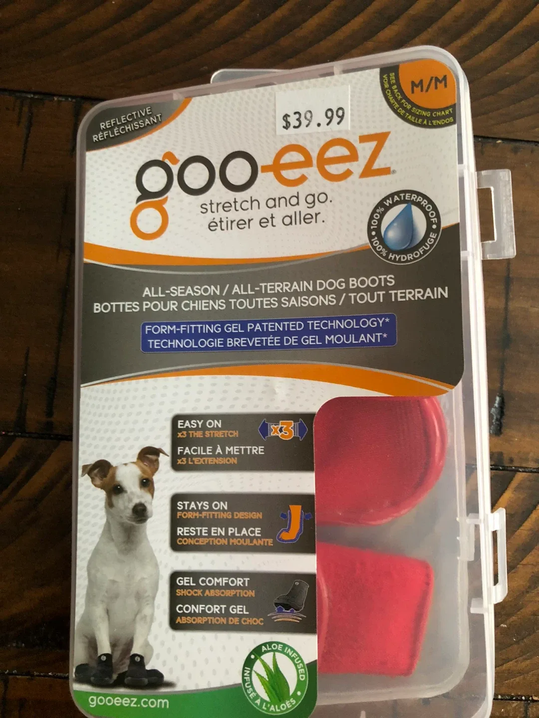 Goo-eez All-Terrain Dog Boots, Size M/M image indicator(2)