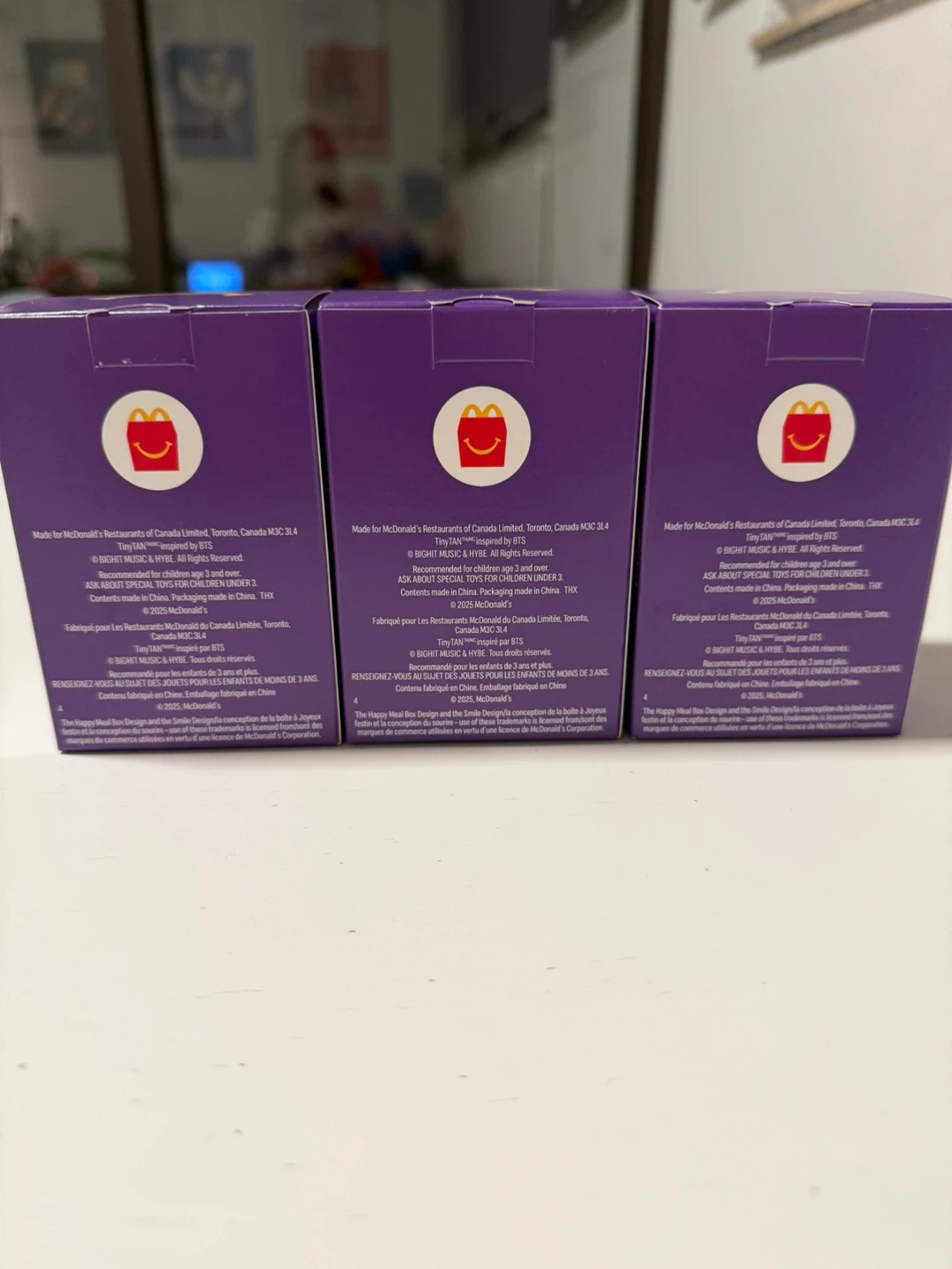 McDonald's BTS TinyTAN Happy Meal Toy No(4)