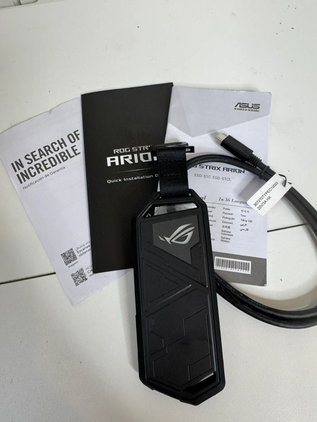 ASUS ROG STRIX Arion Aluminum Alloy M.2 NVMe - photo 4