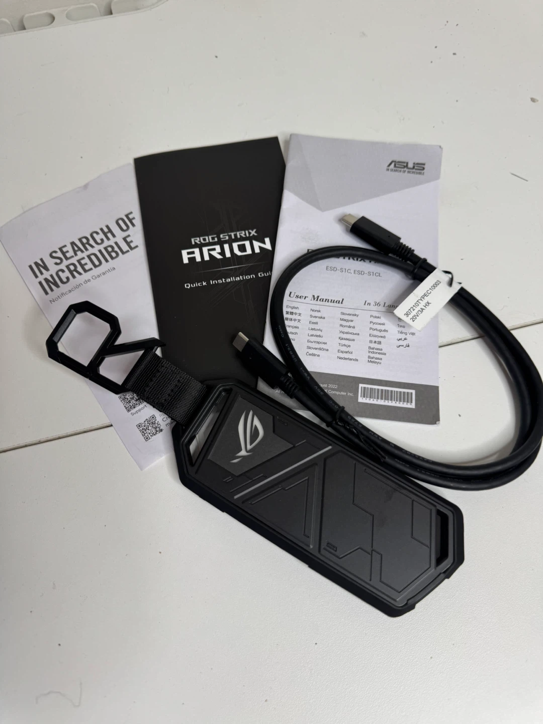 ASUS ROG STRIX Arion Aluminum Alloy M.2 NVMe - photo 2