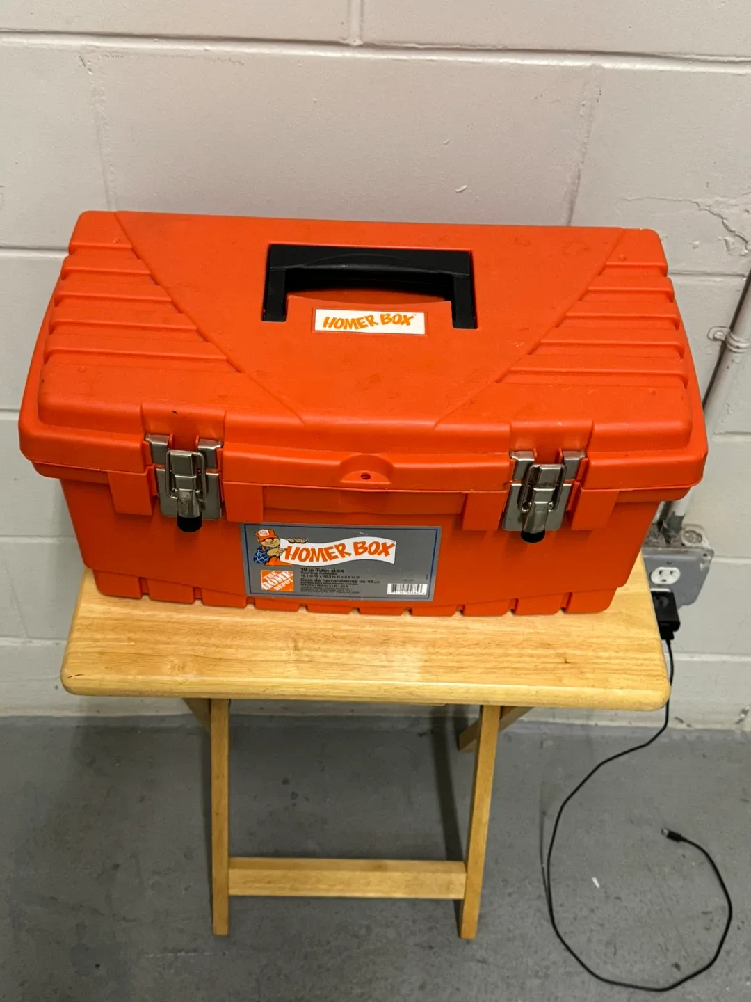 Homer Box Tool Box - Orange image indicator(3)