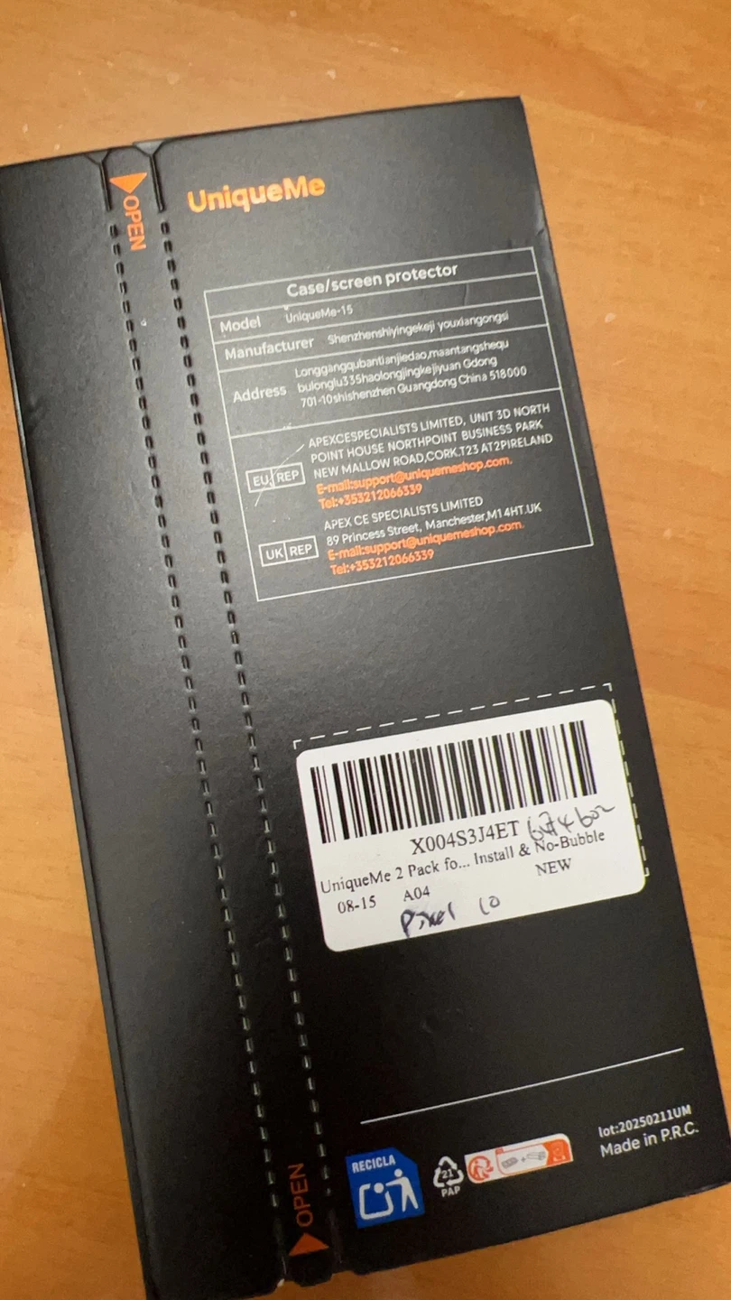 New UniqueMe Google Pixel 10 Screen Protector - photo 5
